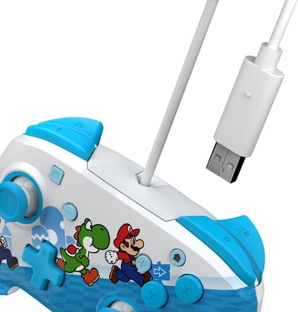 PDP Gaming Rematch Wired Controller – Mario Escape -langallinen peliohjain, Switch