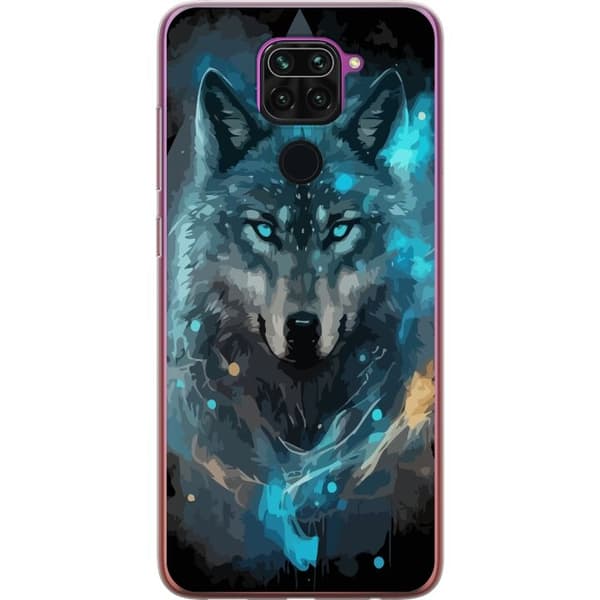 Mobildeksel til Xiaomi Redmi Note 9 med Ulve motiv