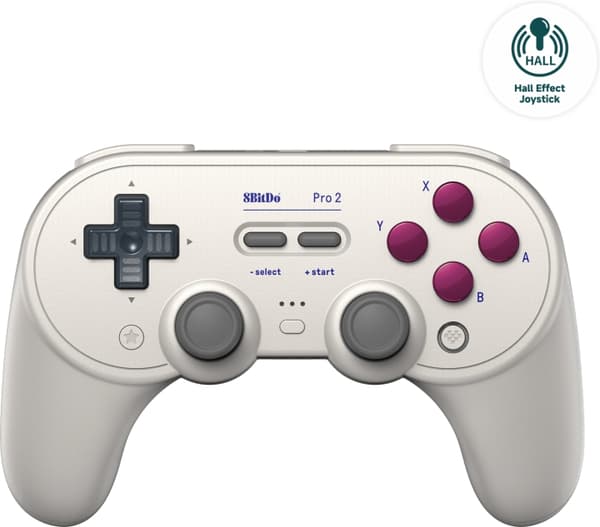 8Bitdo PRO 2 G Classic - Hall Edition -langaton peliohjain, Switch / PC / Android