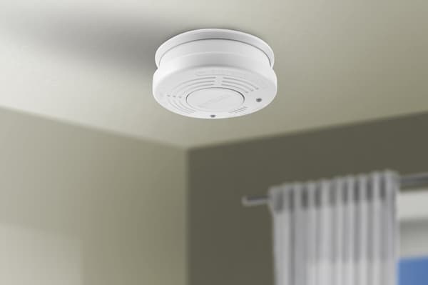 Alecto Rökdetektor med 10 års drifttid för batteri och sensor 2-pack Vit