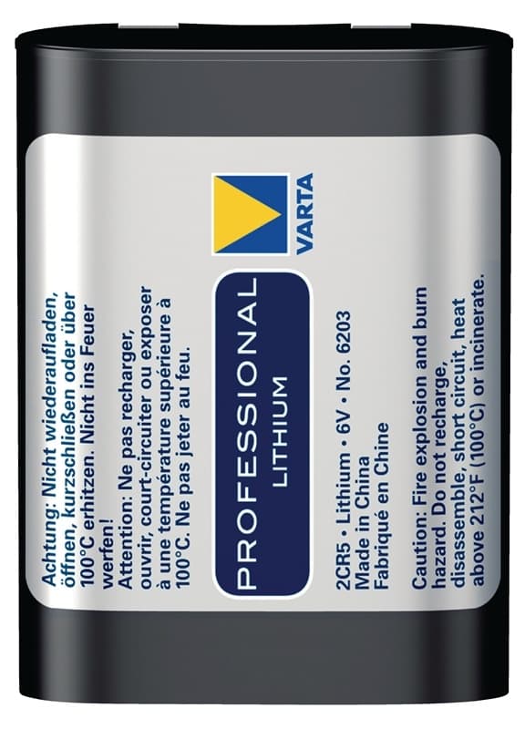 Varta Fotobatteri 2CR5
