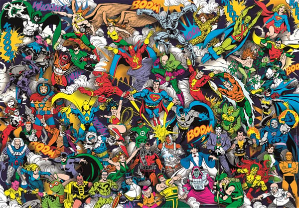 Clementoni 1000 st CB High Quality Collection DC Comics Impossible