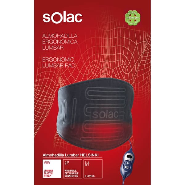 SOLAC Varmepude Ergonomisk Helsinki Lænden