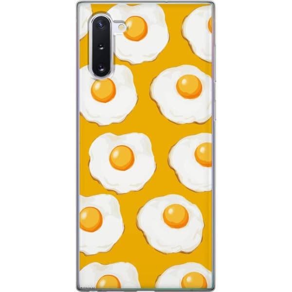 Mobildeksel til Samsung Galaxy Note10 med Stekt egg motiv