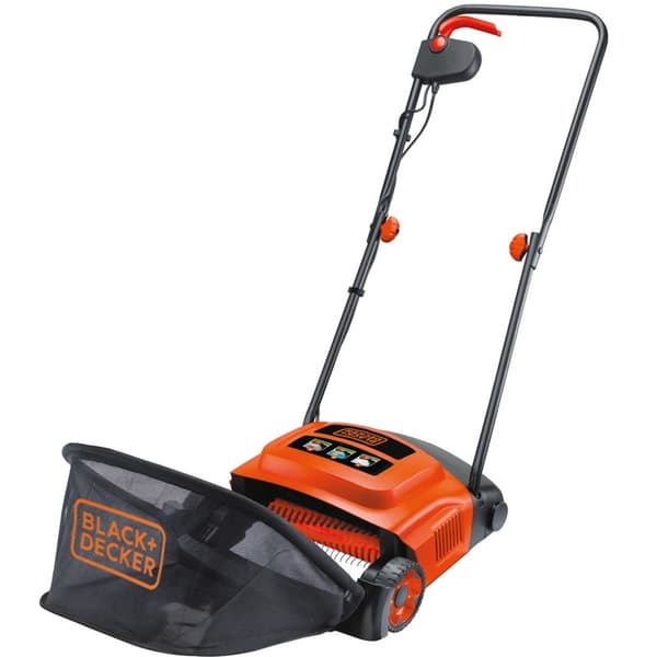 BLACK+DECKER Mossrivare - Gräsmatteluftare