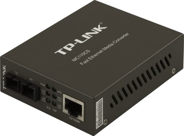 TP-Link, Fiber SC singlemode - 10/100 Mbps (MC110CS)