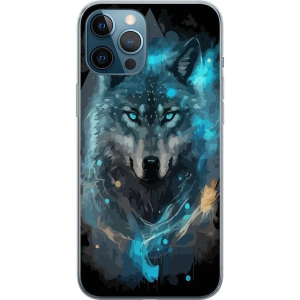 Mobilcover til Apple iPhone 12 Pro Max med Ulve motiv