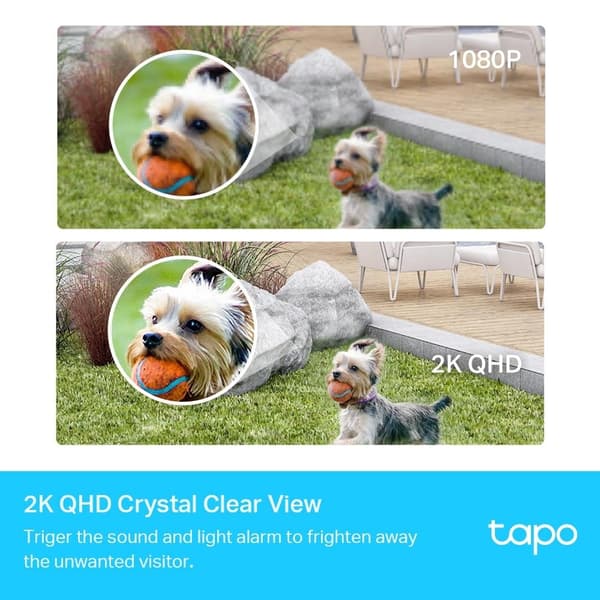 TP-Link Tapo Smart Wire-Free Security Camera System, 1-kamera /Tapo C420S1