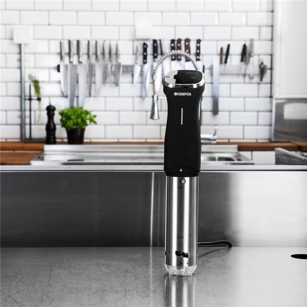 Champion Sous Vide Precision IPX7 800W SV310 rustfritt stål/sort