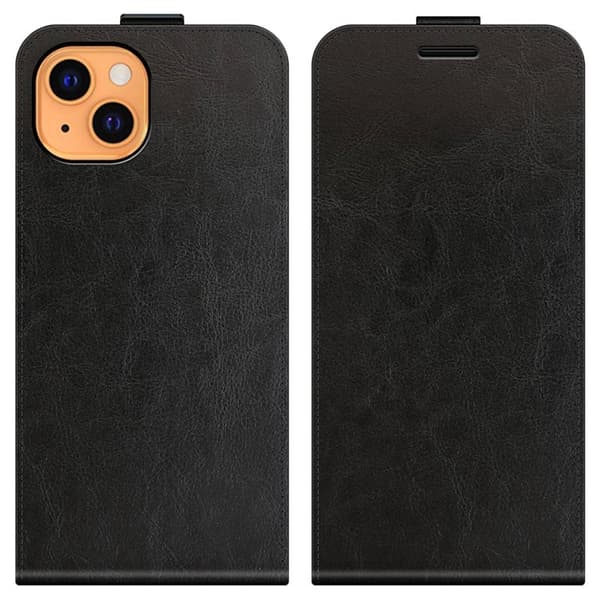 Flipfodral i PU-nahka iPhone 13 Pro:lle, Musta