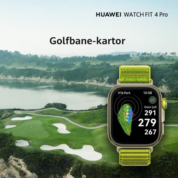 Huawei Smartwatch Watch Fit 4 Pro - Black Huawei