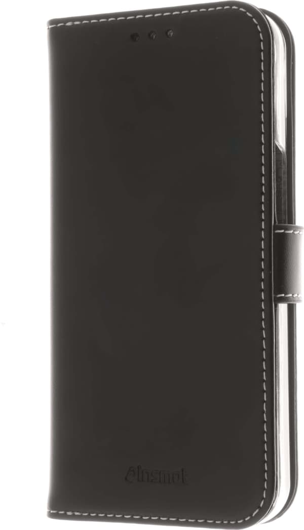Insmat Exclusive Flip Case Plånboksfodral, iPhone 13 mini, svart