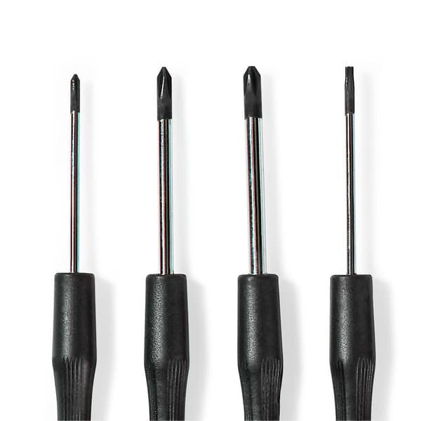 Nedis Precision Skrutrekkersett | 3x PH / 4x Flat / 4x Hex / 4x Tx