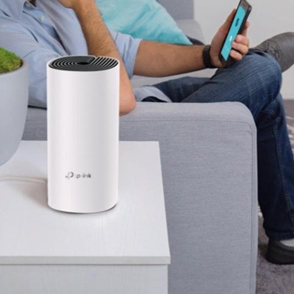 TP-Link Deco E4 AC1200 Mesh Wi-Fi-system til hele hjemmet (1-pak)