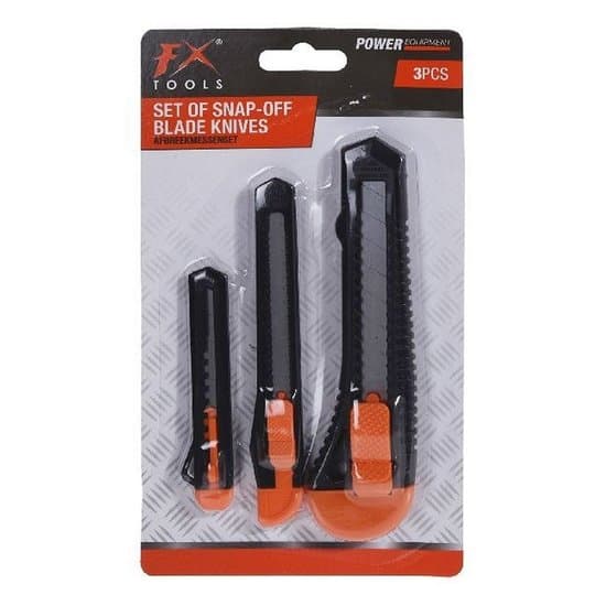 FX Tools Switchblade-knive i 3 størrelser