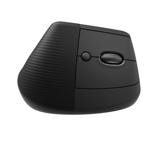 Logitech Lift Right Vertikal ergonomisk mus, grafitt/sort