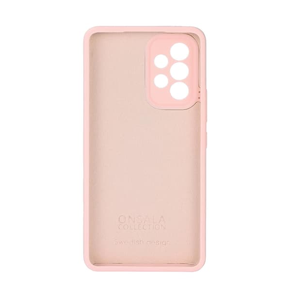 Onsala Mobilskal Silikon Chalk Pink - Samsung A53