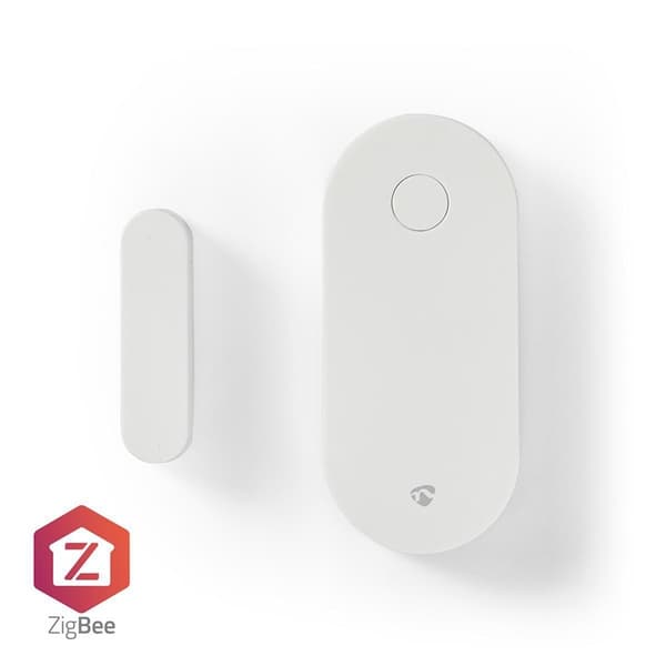 Nedis SmartLife Dørvindussensor | Zigbee 3.0 | Batteri drevet | Android™ / IOS | Hvit