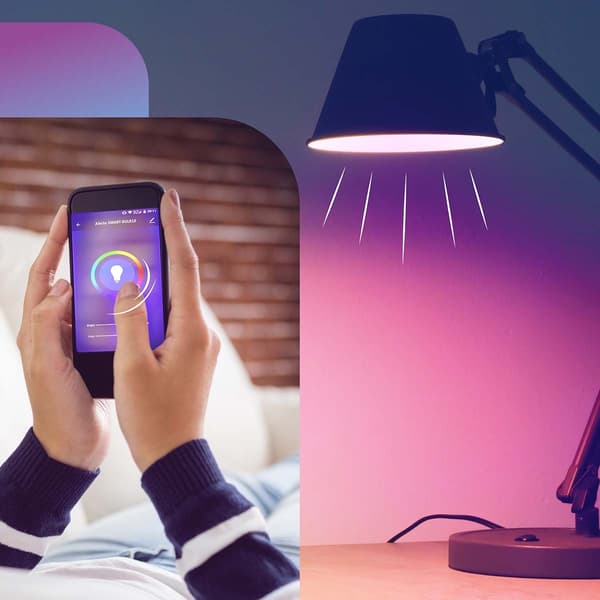 Alecto Smart LED-farvepære med Wi-Fi
