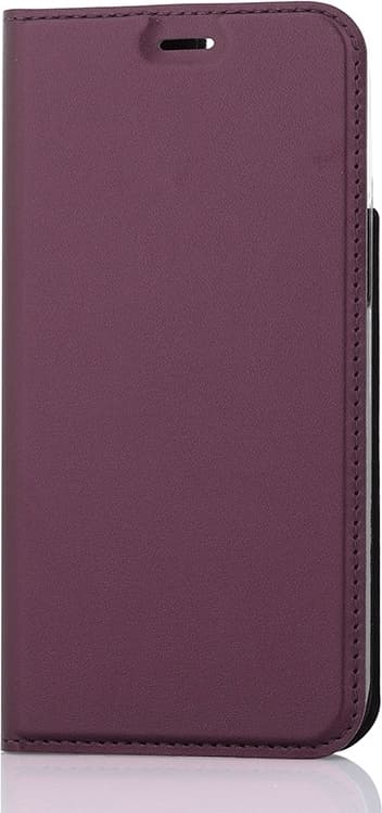 Wave BookCase skyddsfodral, iPhone 12 / 12 Pro, Smoky Sangria