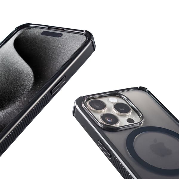 Hama Mobilcover Extreme Protect iPhone 16 Pro MagCase Sort