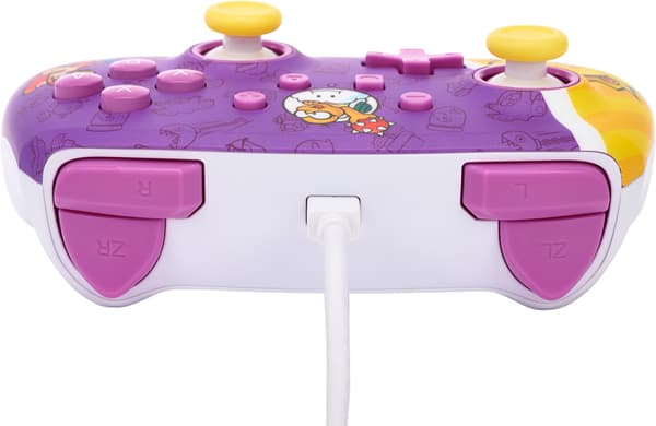 PowerA Enhanced Wired Controller -peliohjain, Princess Peach Battle, Switch