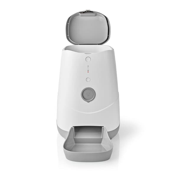 Nedis SmartLife Dispenser til kæledyrsfoder | Automatisk hunde- og kattefoder | Wi-Fi | 3.7 l | Android™ / IOS