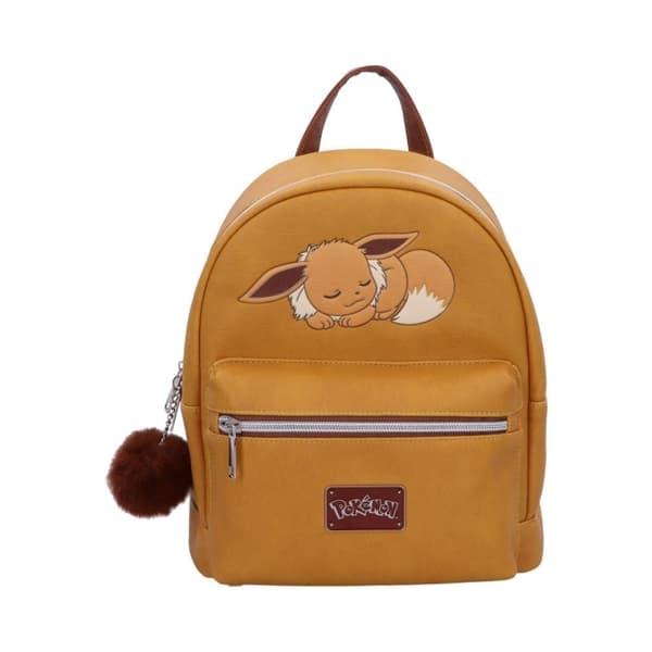 Nemesis Now Pokémon-rygsæk med sovende Eevee, 28 cm