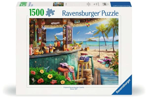 Ravensburger Pussel - Beach Bar Breezes, 1500 bitar (12000743)