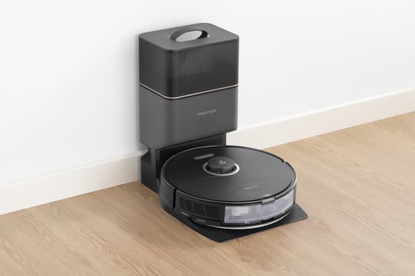 Roborock S8+ robotdammsugare, svart