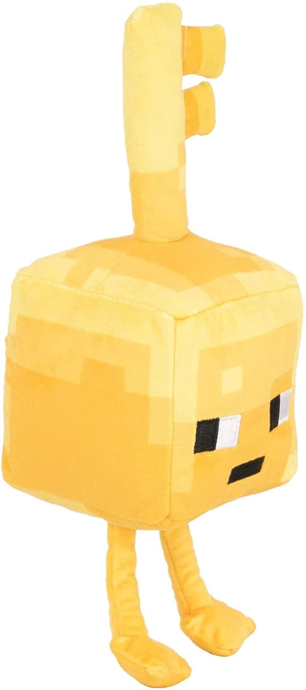 Minecraft Dungeons Happy Explorer Guldnyckel Golem Plush