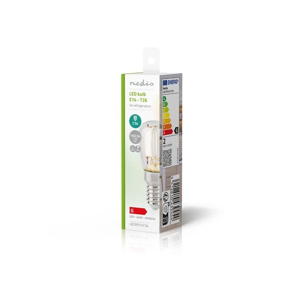 Nedis Pære til Køleskab | LED | E14 | 2 W | T26