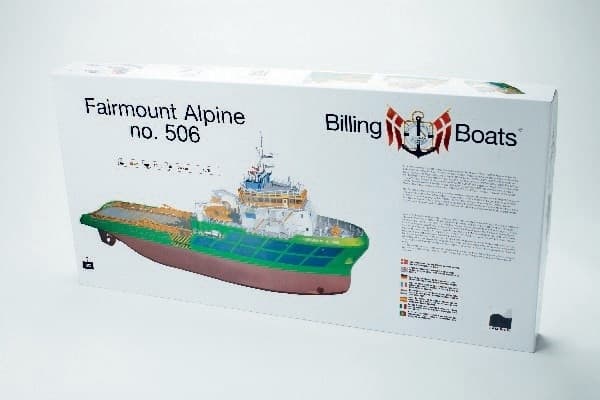 1:75 - Fairmount Alpine - Skrog i tre
