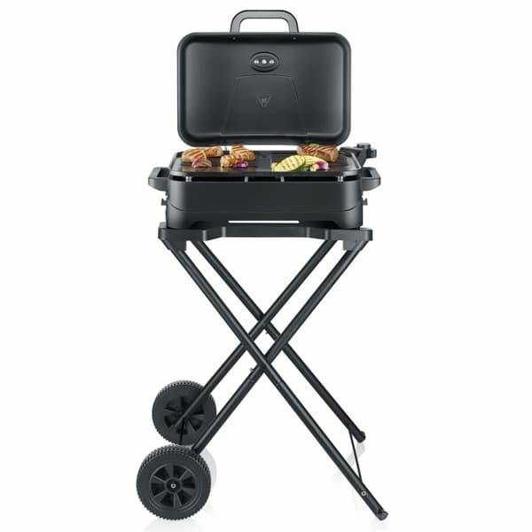 Severin Elgrill PG 8598 med stativ,Lock & grillplatta 2300W