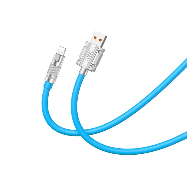 Xo kabel NB227 USB - Lightning 1,2 m 6A blå