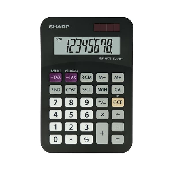 SHARP Laskin EL330FBBK