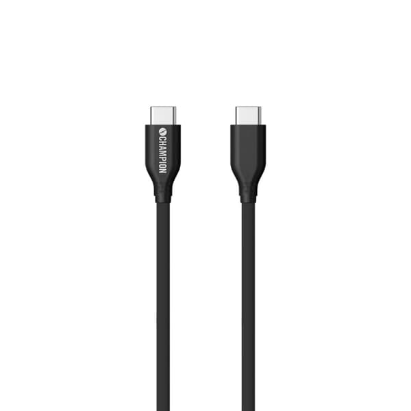 Champion USB-C-kabel 60W 2m svart