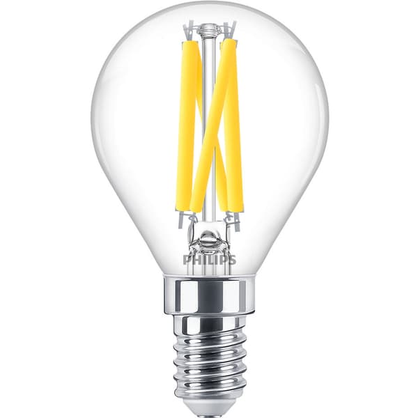 Philips LED E14 Sphere 3.4W (40W) Clear Dim WarmGlow 470