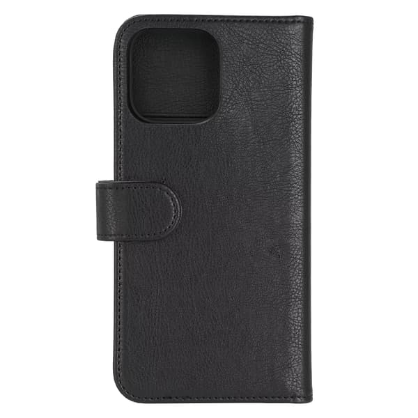Essentials iPhone 14 Pro Max PU-vegg, avtakbar, 3 kort, svart