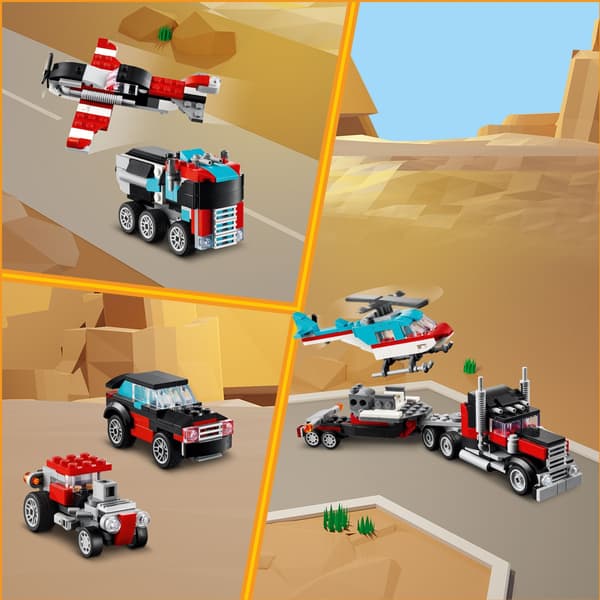 Lego Creator 31146 - Lastebil med helikopter