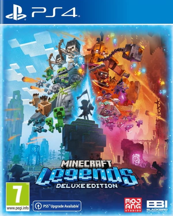 Minecraft Legends - Deluxe Edition-spill, PS4