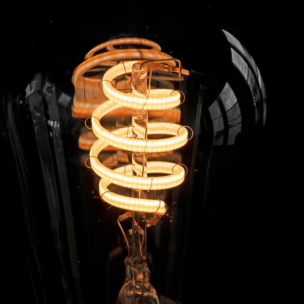 Hombli Smart lampe Filament E27 ST64-Amber CCT