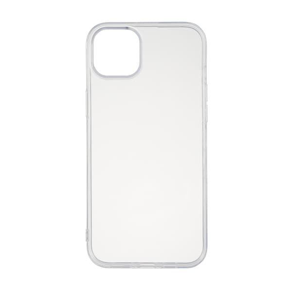 Essentials iPhone 15 Plus TPU-bakdeksel, gjennomsiktig