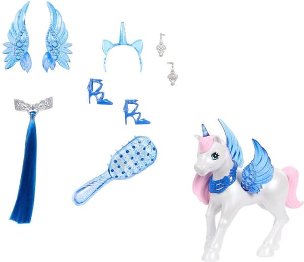 Barbie Sapphire Alicorn docka - Modedocka