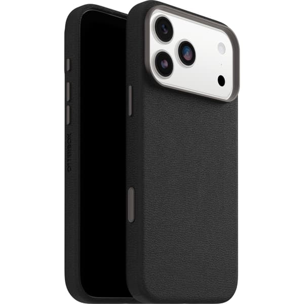 Otterbox Symmetry Cactus Leather Camera Control Iphone 17 Pro Max - Black