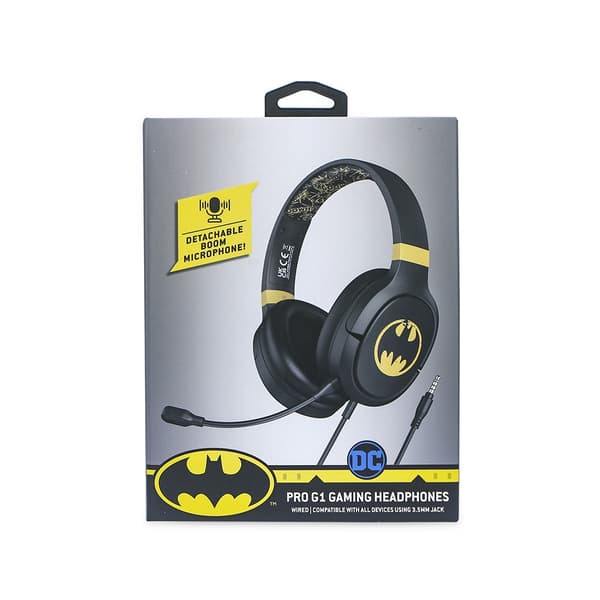 BATMAN Headset Over-Ear Boom Mic