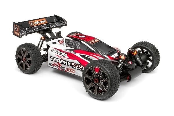 Clear Trophy Buggy Flux bodyshell med masker og deka