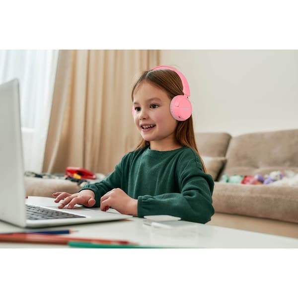 Altec Lansing Barnhörlur Trådad On-Ear Rosa