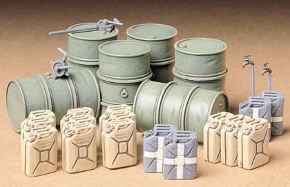 Tamiya 1/35 GERMAN FUEL DRUM SET