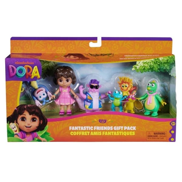 Dora The Explorer Figurpresentpaket med 5 stycken (6073738)